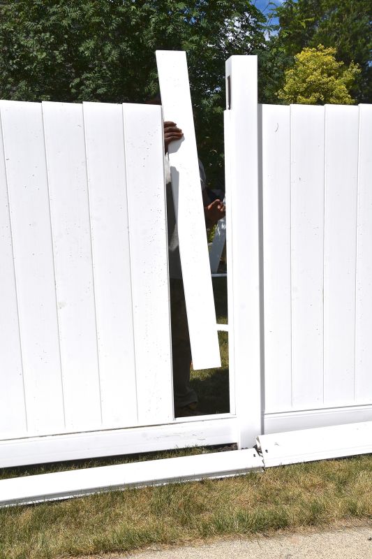 Modern Privacy Fence