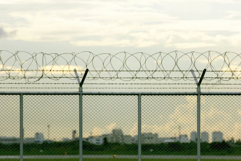 Industrial Security Fence
